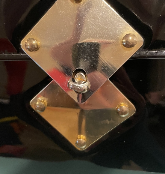 Vintage Black Handbag - Picture 2 of 6